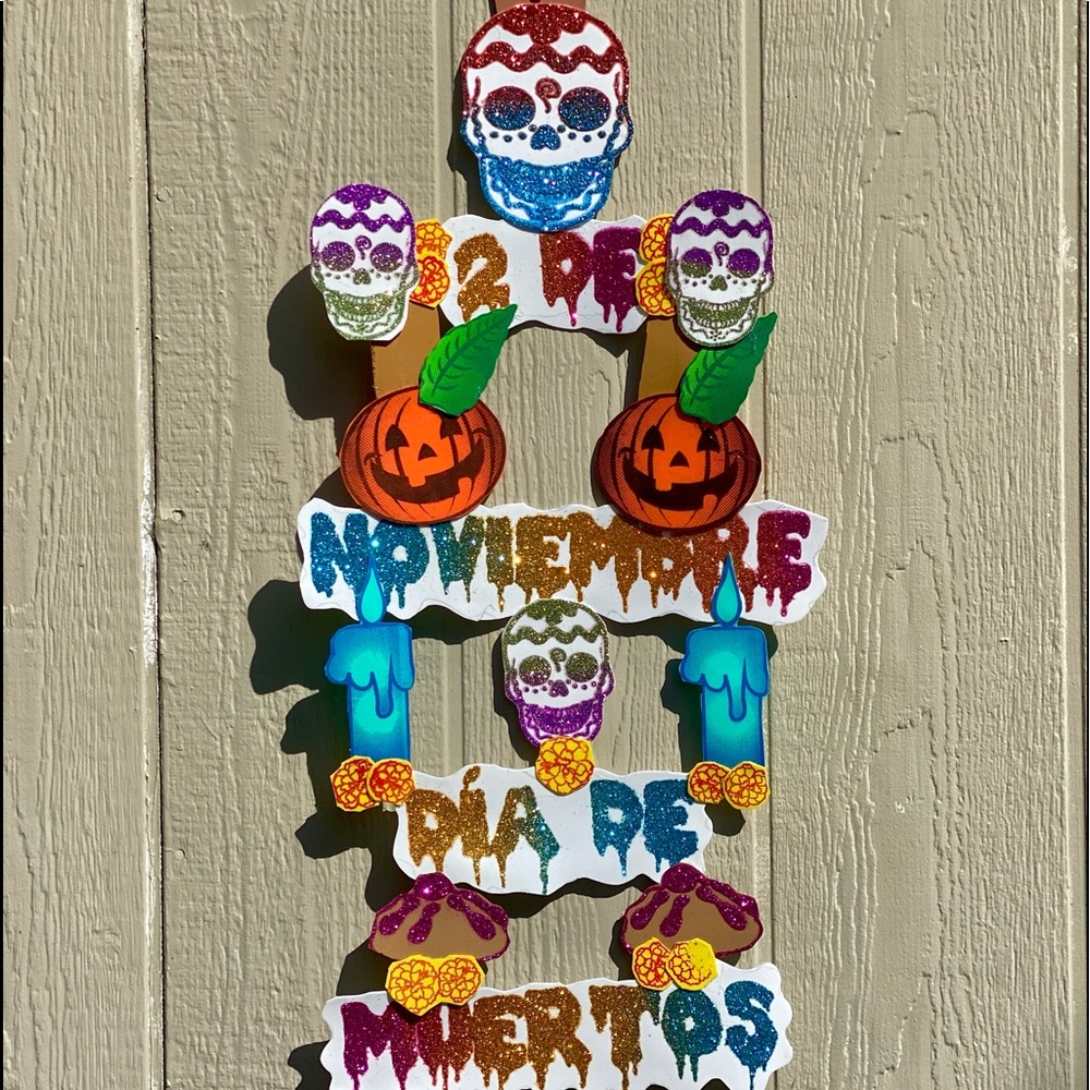 DIA DE MUERTOS LONG WALL DECOR FOAM